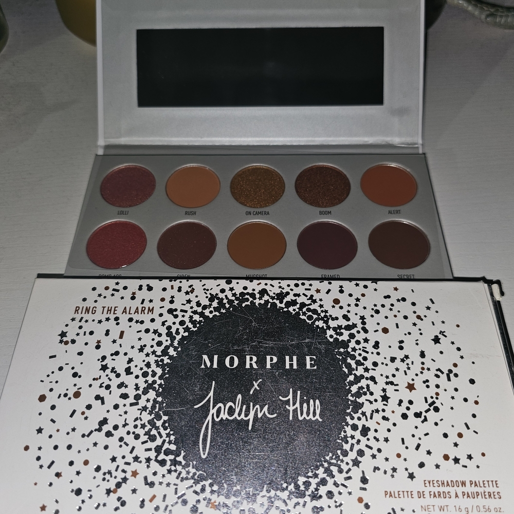 Morphe Warm Neutrals Eyeshadow Palette 10 Shades